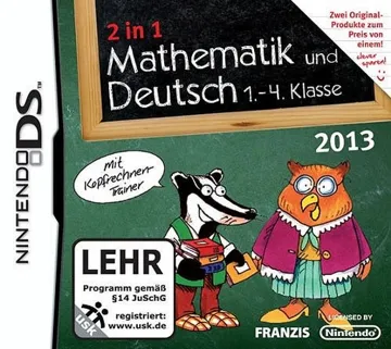 Mathematik und Deutsch 1.-4. Klasse 2013 (Germany) box cover front